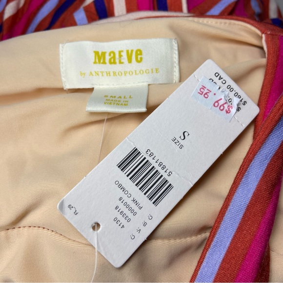 NEW Maeve Anthropologie Small Gabriela Sleeveless Faux Wrap Ruffle Maxi Dress - Picture 5 of 11